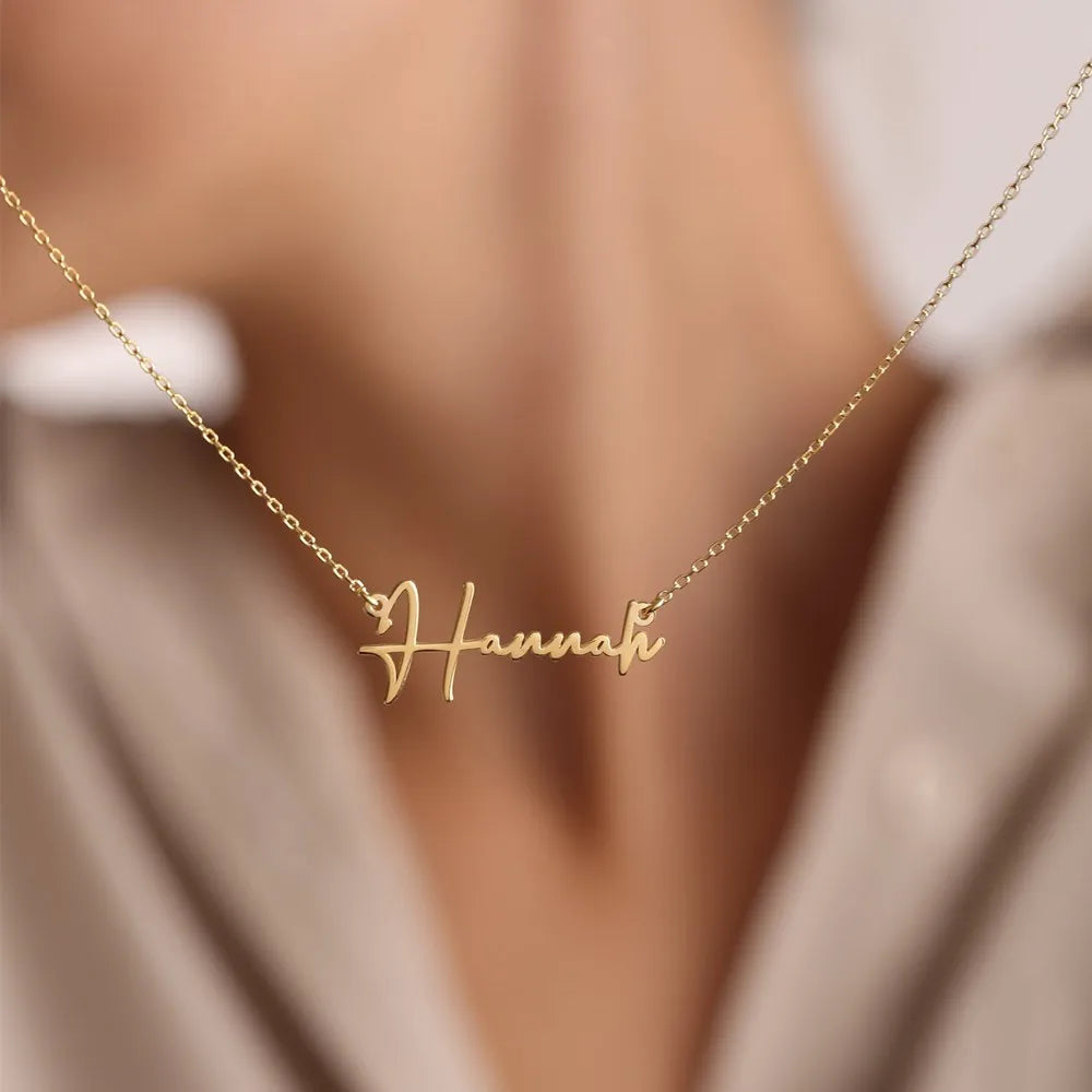 Collier prénom à personnalisé