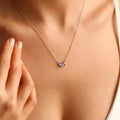 Collier 3 pierres de naissance